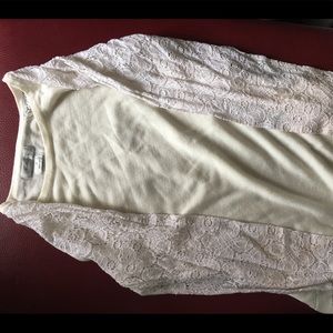 Van Heusen laced long sleeve  shirt